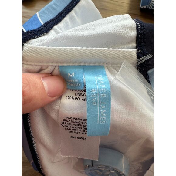 NWT Draper James Make it Poppy One Shoulder Flounce Bikini Top Size Medium - Picture 5 of 8